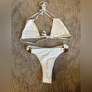 Nasty Gal White Bikini